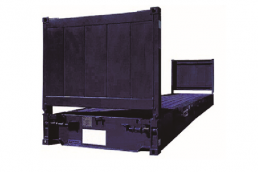 Flat rack container