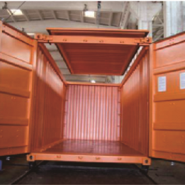 Open top container